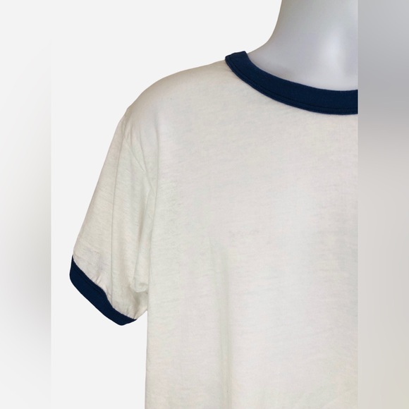 Goodyear Tires 70s 80s Rare Screen Stars Ringer Tee Shirt Men’s XL USA Made EUC - Picture 7 of 10